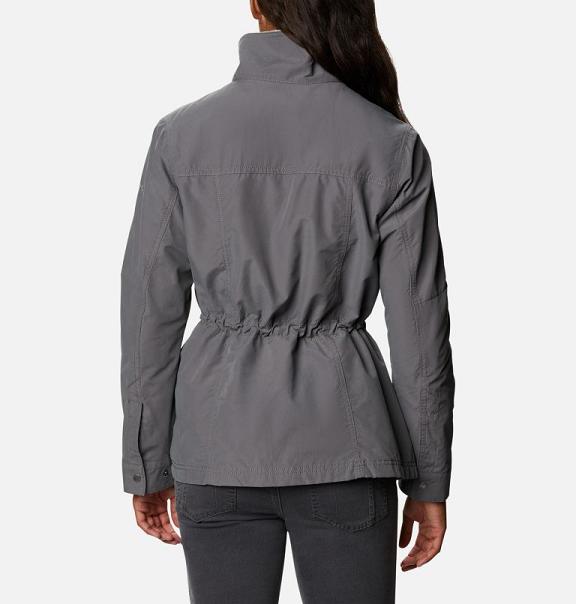 Columbia Tanner Ranch Softshell Jacket Grey For Women's NZ49371 New Zealand